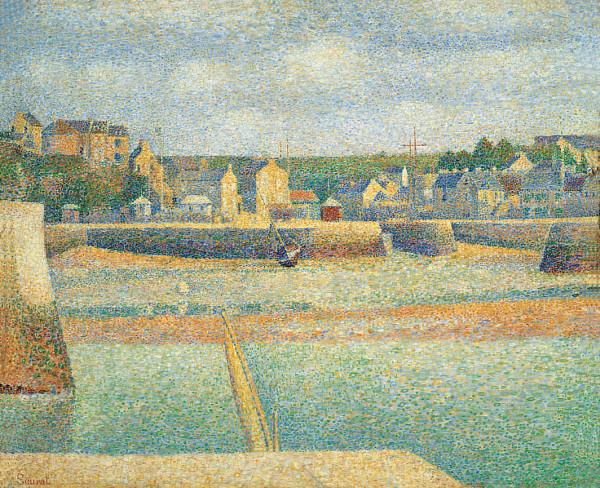 Georges Seurat The Outer Harbor France oil painting art